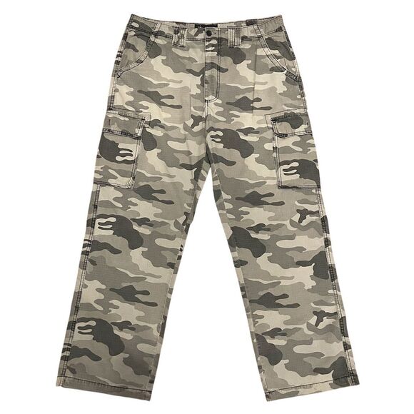 Beverly Hills Polo Club Men's Camouflage Cargo Pants Size 36 Inseam 32 - Picture 7 of 8